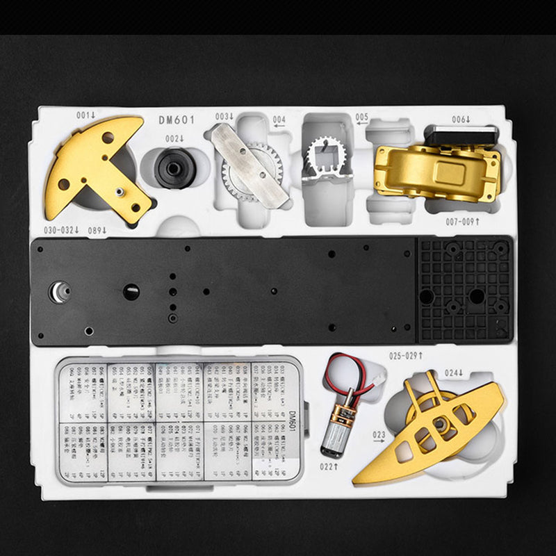 Pumping Unit that Works - Pumping Unit Model Kit - TECHING Pumping Unit DIY Assembly 3D Metal Mechanical Puzzle Educational Toys Collection 219Pcs - EngineDIY