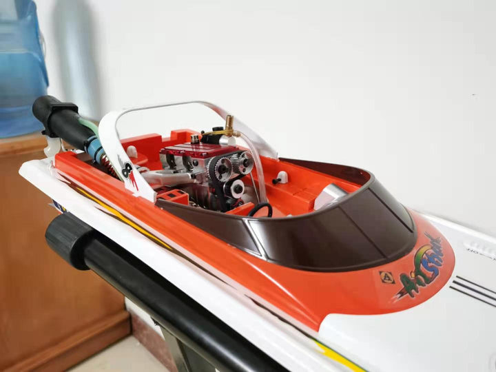 Moteur Nitro NR-200 8,6 cc, 2 cylindres en ligne, 4 temps, refroidi par eau, démarrage électrique, modèle pour voiture RC 1:8