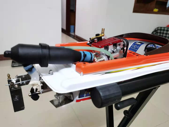 Moteur Nitro NR-200 8,6 cc, 2 cylindres en ligne, 4 temps, refroidi par eau, démarrage électrique, modèle pour voiture RC 1:8