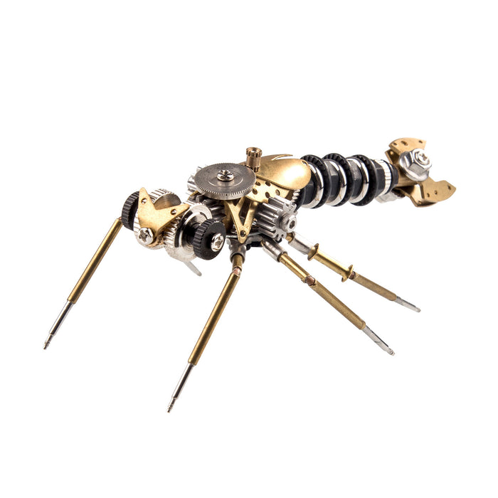 90Pcs Steampunk Insect Metal Model Kits Mechanical Crafts for Home Decor - Deck Insect