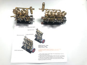 KACIO LS3-13S Steam Engine 3-cylinder Reciprocating Engine with Oil Cup Reverse Rotation Steam Model Boat - EngineDIY