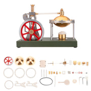 ENJOMOR DIY Hero's Steam Engine Kit with Boiler - EngineDIY