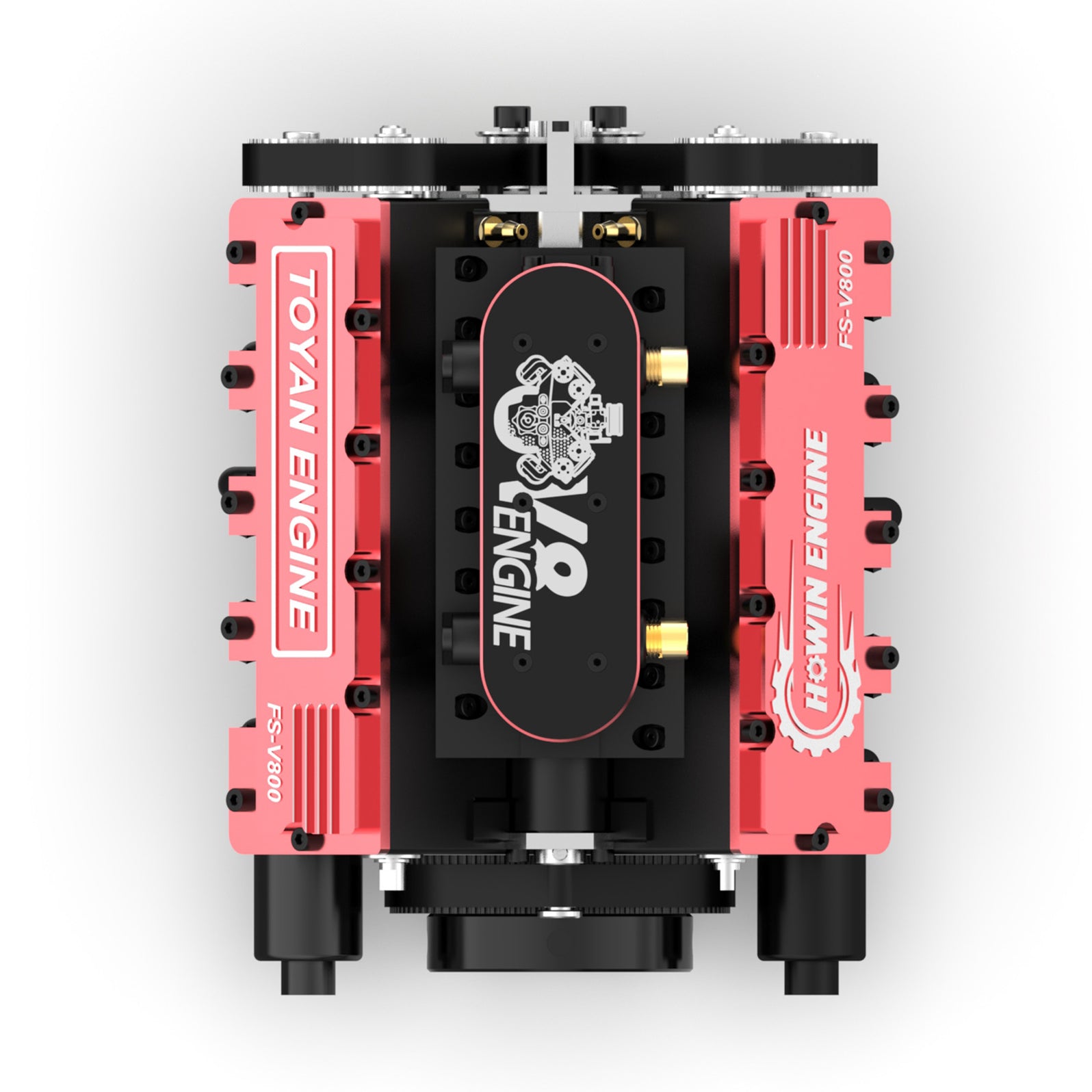 TOYAN V8 Engine Model Kit That Works | EngineDIY FS-V800 Nitro Engine