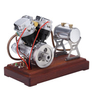 CISON FG-VT9 9cc V2 Engine and Original Parts V-twin 4-Stroke Air-cooled Motorcycle Engine - EngineDIY