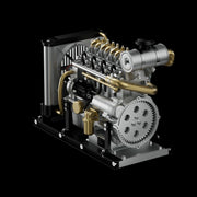 TECHING Full Metal Car Engine Model Kit That Works - Build Your Own Engines - Gift Collection - EngineDIY